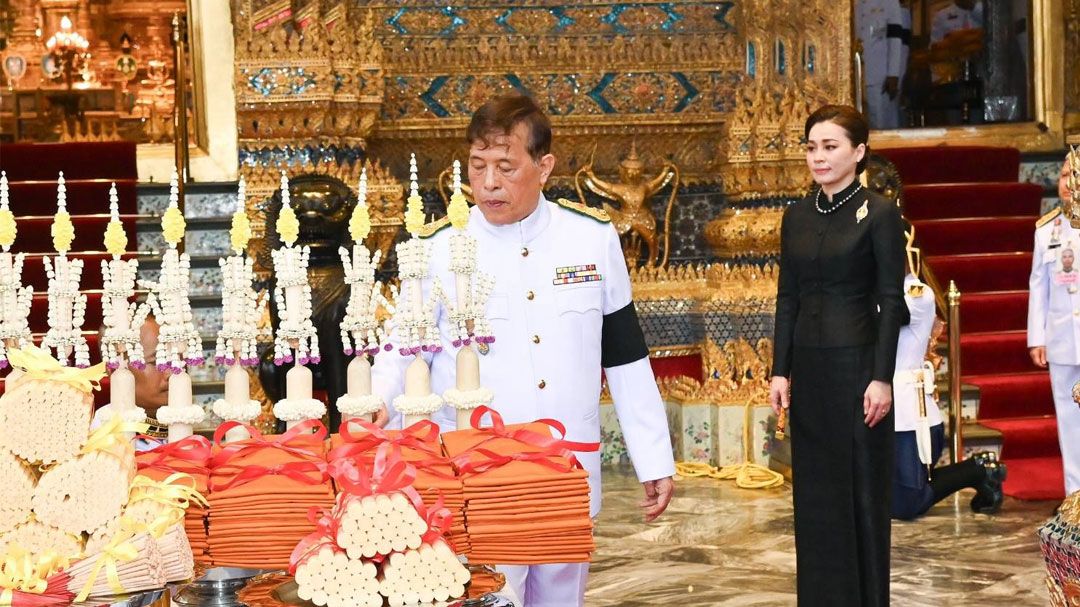 ในหลวง พระราชินี เสด็จฯ ตั้งเปรียญพระภิกษุและสามเณร เนื่องในพระราชพิธีวิสาขบูชา ประจำปี 2569