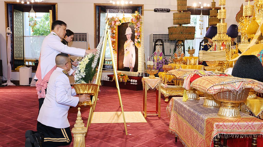 ในหลวง-พระราชินี เสด็จฯทรงบำเพ็ญพระราชกุศลปัณรสมวาร (15วัน) พระราชทานพระศพ เจ้าฟ้าพัชรกิติยาภา