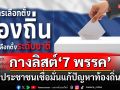 กางลิสต์‘7 พรรค’ปชช.เชื่อมั่นแก้ปัญหาท้องถิ่น เลคเชอร์สาเหตุฝ่าด่าน‘บ้านใหญ่’ยาก