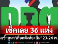 เช็คเลย 36 แห่ง!!! กกต.ชวนเข้าคูหา‘เลือกตั้งท้องถิ่น’ 23-24 พ.ย.นี้