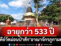 อายุกว่า 533 ปี! ‘เจดีย์วัดม่อนป่าสัก’อาณาจักรภูกามยาว