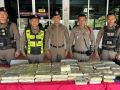 ตำรวจ สภ.นิคมคำสร้อยรวบ 2 ผู้ต้องหาพร้อมยาบ้ากว่า 4 แสนเม็ด