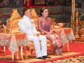 \'ในหลวง-พระราชินี\' เสด็จฯ ในการตั้งเปรียญแก่พระภิกษุ และสามเณร เนื่องในพระราชพิธี ทรงบำเพ็ญพระราชกุศลวิสาขบูชา
