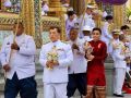 ‘ในหลวง-พระราชินี’เสด็จฯทรงบำเพ็ญพระราชกุศล วันวิสาขบูชา 2568