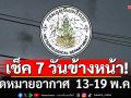 เตรียมเข้าสู่ฤดูฝน! กรมอุตุฯคาดหมายอากาศ 7 วันข้างหน้า ตั้งแต่ 13-19 พ.ค.68