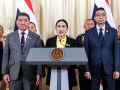 ‘อิ๊งค์’บีบน้ำตา‘ขออภัยประชาชน ’ไม่ออก-ไม่ยุบ ยันรบ.-กองทัพเป็นเอกภาพ