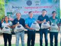 เกษตรกรยืนยัน‘ปลากะพงขาว’ช่วยคุม‘ปลาหมอคางดำ’ในบ่อได้