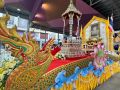 อาชีวะอุบลฯอวดโฉมขบวนรถบุษบก\'สุขาวดี แห่งธรรม\'เตรียมอัญเชิญเทียนหลวง ผ้าอาบน้ำฝนพระราชทาน