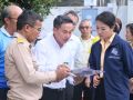 \'ธีรรัตน์\'ลงพื้นที่ตรวจสร้างทางเดินริมคลองแสนแสบระยะทาง 9 กม.