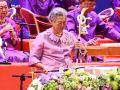 กรมสมเด็จพระเทพฯ เสด็จพระราชดำเนินไป ในงานแสดงดนตรีไทย โดยครูอาวุโสแห่งรัตนโกสินทร์