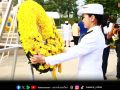 \'รมว.นฤมล\'นำศธ.จัดพิธีทำบุญตักบาตร \'วันนวมินทรมหาราช\'น้อมรำลึกในหลวงร.9