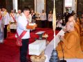‘ในหลวง-พระราชินี‘ ทรงบำเพ็ญพระราชกุศลถวายผ้าพระกฐิน ณ วัดบวรนิเวศวิหาร