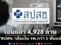 ‘สปสช.’โอนเงิน 4,928 ล้านบาทเติม รพ.กว่า 1 พันแห่งแล้ว ตามแนวทางยกเลิกรีรัน
