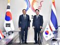 นายกฯหารือทวิภาคีปธน.เกาหลีใต้ ระหว่างการประชุมผู้นำเอเปค ย้ำความสัมพันธ์ใกล้ชิด