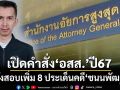 พิรุธเพียบ! เปิดคำสั่งปี67‘อัยการสูงสุด’สั่งสอบเพิ่ม 8 ประเด็นคดี‘ชนนพัฒฐ์’