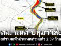 ‘กทม.-นนท์-ปทุมฯ’เสี่ยง! ‘จิสด้า’เผยทั่วประเทศท่วมแล้ว 2.39 ล้านไร่