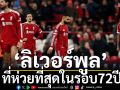 ‘ลิเวอร์พูล’ที่ห่วยสุดรอบ72ปี
