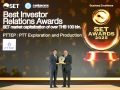 ปตท.สผ. คว้า 2 รางวัลจาก SET Awards 2025 ด้านนวัตกรรม และนักลงทุนสัมพันธ์