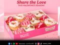 วาเลนไทน์ปีนี้บอกรักให้หวานยิ่งขึ้นกว่าที่เคย ด้วย \'THIS VALENTINE\'S SEASON Say it with Doughnuts\'