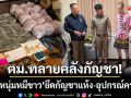 ตม.ทลายคลังกัญชา! ‘รวบหนุ่มหมีขาว’ พร้อมยึดกัญชาแห้ง-อุปกรณ์แปรรูปครบชุด