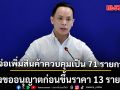 พาณิชย์​ เตรียมเพิ่มสินค้าควบคุม​เป็น 71 รายการ​ ต้องขออนุญาต​ก่อนขึ้นราคา 13 รายการ