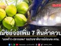 พาณิชย์จ่อเพิ่ม 7 สินค้าควบคุม มะพร้าว-ปลากะพง รอประชาพิจารณ์ก่อนชง ครม.
