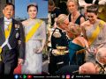 พระราชินีสุทิดาฯ ในฉลองพระองค์ ชุดราตรียาวไหล่เดียว งานปักคริสตัลดิ้นเงินสุดวิจิตร ร่วมงานสมเด็จพระราชาธิบดีสวีเดน