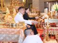 ในหลวง พระราชินี ทรงบำเพ็ญพระราชกุศลทักษิณานุปทานในการพระราชพิธีฉัตรมงคล 2569