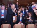 วันนอร์-คุณหญิงพจมาน ร่วมแถลงข่าว โครงการแสงนำใจไทยทั้งชาติ เดิน วิ่ง ปั่น ป้องกันอัมพาต ครั้งที่ 12