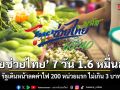 ไทยช่วยไทย 7 วันยอดสะพัด 1.6 หมื่นล้าน รัฐเดินหน้าลดค่าไฟ 200 หน่วยแรก ไม่เกิน 3 บาท