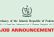 Embassy of the Islamic Republic of Pakistan : JOB ANNOUNCEMENT