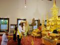ในหลวง-พระราชินี เสด็จฯไปทรงบำเพ็ญพระราชกุศล พระพิธีธรรมสวดพระอภิธรรมพระศพ พระองค์ภา