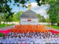 ‘บวชหมู่’ 38 พระยุโรป ล้นโบสถ์วัดพระธรรมกายเบลเยียม