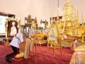 พระองค์เจ้าเฉลิมศึก ทรงบำเพ็ญพระราชกุศลถวายภัตตาหารเช้า แด่พระพิธีธรรมสวดพระอภิธรรมพระศพ เจ้าฟ้าพัชรกิติยาภา