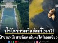ซูมชัดๆ ความอับอายที่ ทรัมป์ เผชิญ สระลินคอล์นโฉมใหม่ ตะไคร่เขียว-สีเคลือบลอก ชาวมะกันรุมแซะสนั่น
