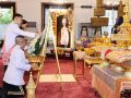 ในหลวง-พระราชินี เสด็จฯทรงบำเพ็ญพระราชกุศลปัณรสมวาร (15วัน) พระราชทานพระศพ เจ้าฟ้าพัชรกิติยาภา