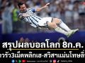 สรุปผลบอลโลก 8ก.ค. : ฟ้าขาวรัว3เม็ดพลิกเฮ-สวิสฯแม่นโทษลิ่ว8ทีม