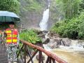 \'น้ำตกจ๊อกกระดิ่น\'กลับมาใสแล้วแต่ยังไหลเชี่ยวแรง เตือน นทท.เช็กข่าวใกล้ชิดก่อนเดินทาง