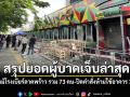 สรุปยอดผู้บาดเจ็บล่าสุด! ไฟไหม้โรงเบียร์ลาดพร้าว รวม 73 คน เขตจตุจักร ปิดคำสั่งห้ามใช้อาคาร 30 วัน