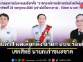 มาแล้ว!! ผลเลือกตั้ง นายก อบจ.ร้อยเอ็ด อย่างไม่เป็นทางการ เศกสิทธิ์ นายกเก่าชนะขาด