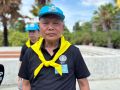 โสภณ นำทีมจิตอาสา เฉลิมพระเกียรติในหลวง ลุยตัดหญ้าตัดแต่งต้นตาลปรับภูมิทัศน์รอบสภา