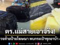 ตร.แม่สายเอาจริง! ลุยตรวจท้ายป้ายโฆษณา พบกระเป๋าซุกยาบ้า 4 แสนเม็ด