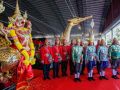 ทร.จัดพิธีบวงสรวงพระภูมิเจ้าที่ พิธีสงฆ์ และเซ่นไหว้แม่ย่านางเรือพระราชพิธี เตรียมขบวนพยุหยาตราทางชลมารค