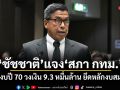 ชัชชาติ แจงสภา กทม. จัดงบปี 70 วงเงิน 9.3 หมื่นล้าน ยึดหลักงบสมดุล แม้แบกภาระหนี้ BTS แต่ยังคุมวินัยการคลัง