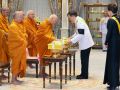 ในหลวง-พระราชินี พระราชทานพระบรมราชวโรกาสให้ นายกสภามหาวิทยาลัยมหาจุฬาลงกรณราชวิทยาลัย พร้อมคณะสงฆ์ และบุคคล เฝ้าฯ