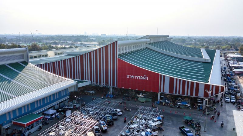 'ตลาดสี่มุมเมือง'ช่วยเกษตรกรฝ่าวิกฤตโควิด-19  เพิ่มโอกาส-ช่องทางขาย ชู'อาคารรถผัก'