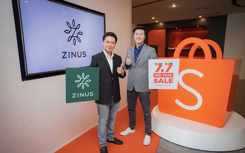 ประชาสัมพันธ์ ZINUSแบรนด์ที่นอนนำเข้ายอดขายอันดับ 1 ในอเมริกา จับมือ