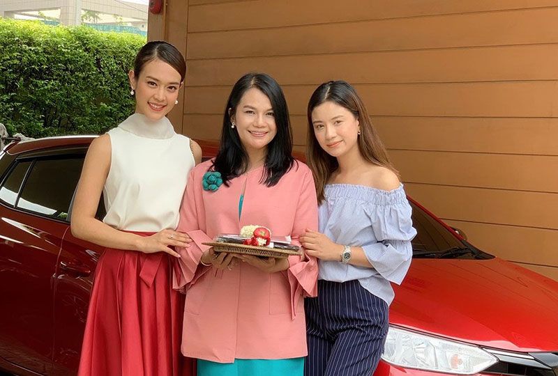 กำลังใจคุณแม่สู้ภัยโควิด  ‘ปริม-กุญชนิตา’ แอบทำเซอร์ไพรส์  ถอยรถป้ายแดงให้