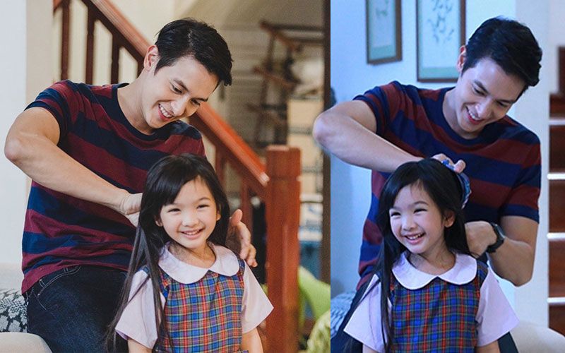 ทัชใจแฟนละครอย่างแรงฉาก'เจมส์'มัดผมให้'น้องอินเตอร์'