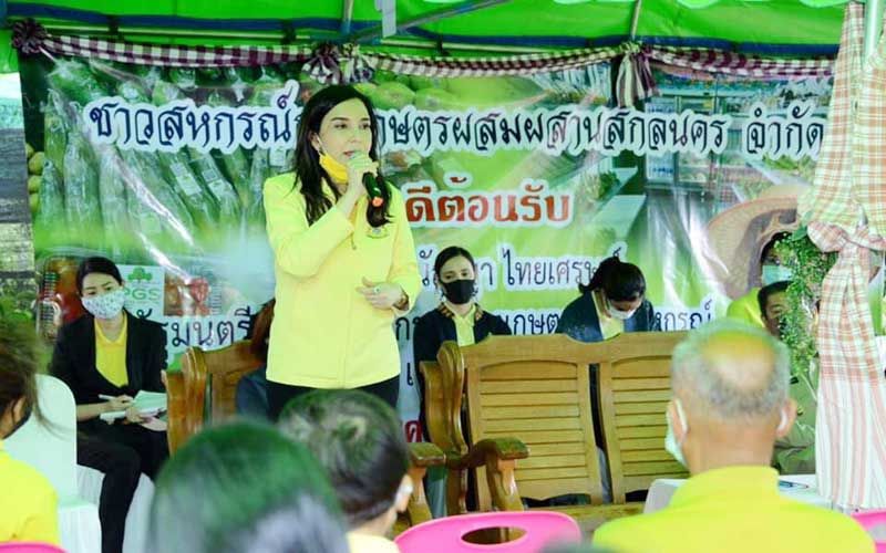 'รมช.มนัญญา'ชูพืชผลเกษตรอินทรีย์ผสมผสาน ผลักดันไกลสู่ครัวโลก